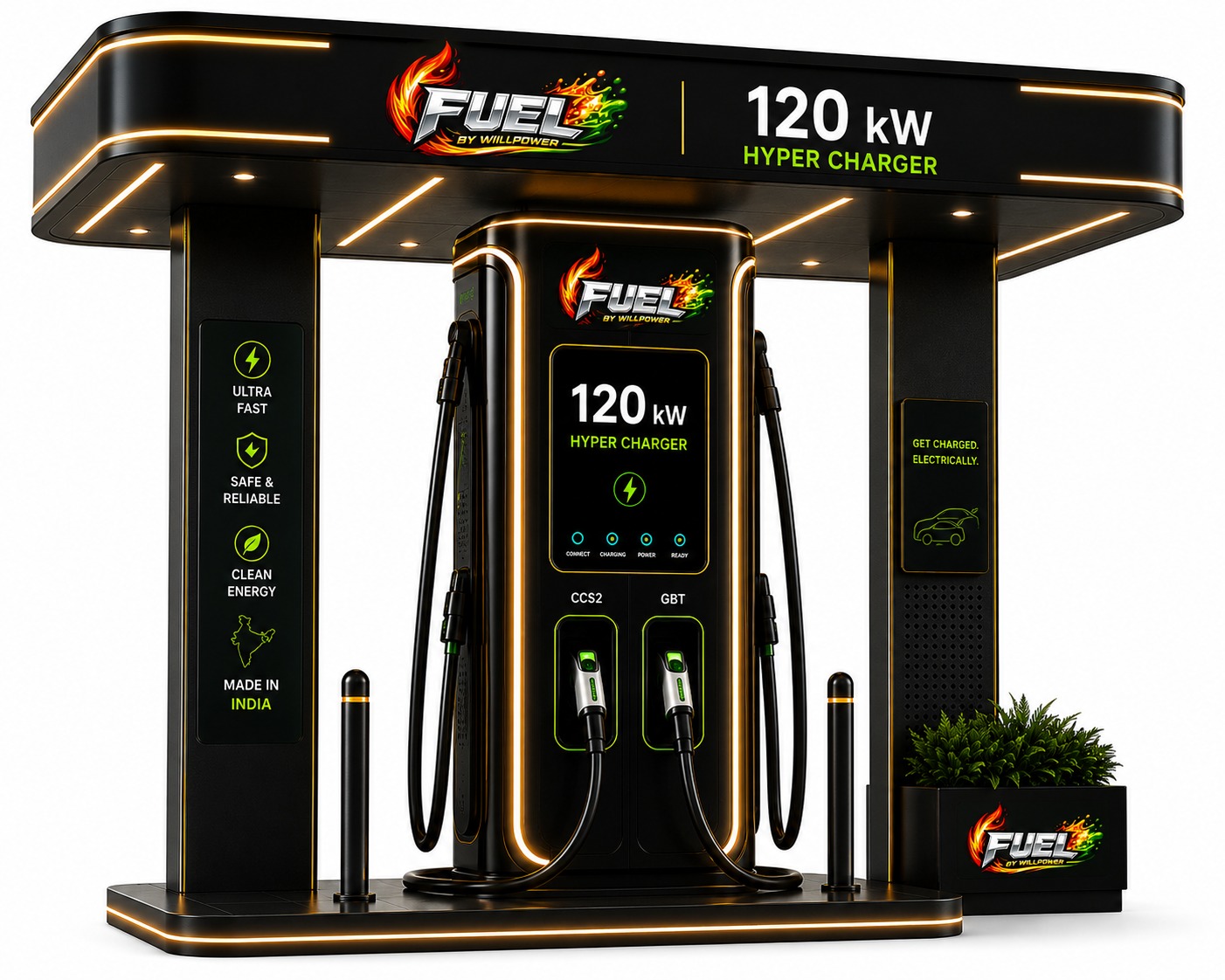 Fuel 120 kW Hyper Charger Station